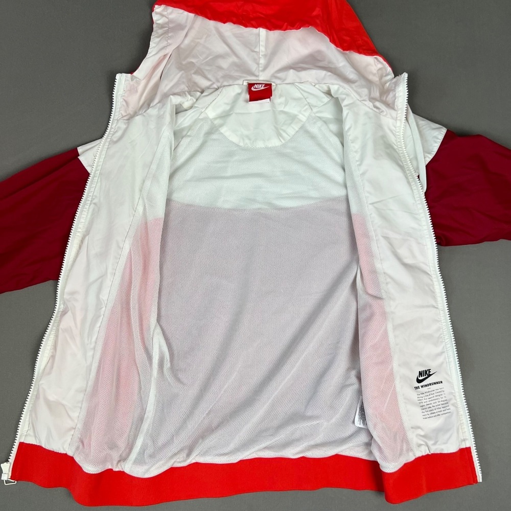Nike Windrunner Jacket Women's Size Small Hoodie Full Zip Color Block Retro - Picture 11 of 12